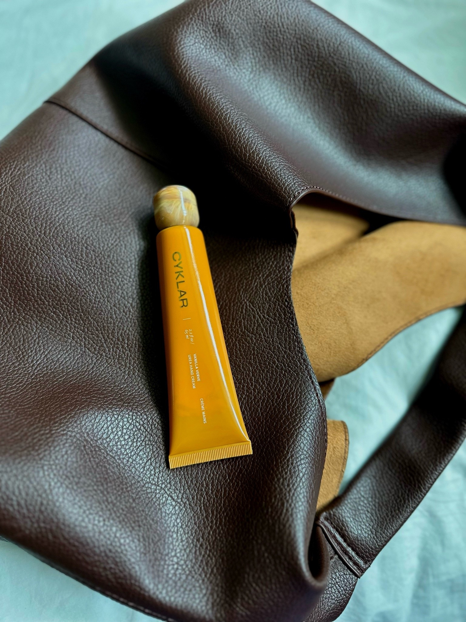 Vanilla luxurious scented. Soft and subtle but long lasting. Moisturizing hand cream . Hands feel softer after use. 

Adding brown oversized boho bag I can’t get enough of. Quality 10/10. Suede inside.

#LTKgrwm #LTKootd #LTKselfcare