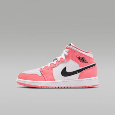 Air Jordan 1 Mid Big Kids' Shoes in Blue | FD8780-400 | Nike (US)