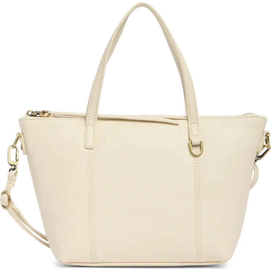 HOBO Kingston Mini Leather Satchel in Ivory at Nordstrom Rack | Nordstrom Rack