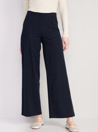 High-Waisted Pull-On Pixie Wide-Leg Pants for Women | Old Navy (CA)