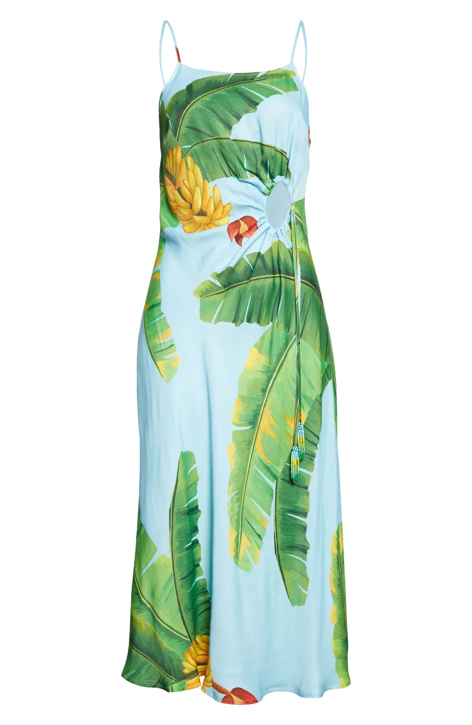 FARM Rio Fresh Bananas Slipdress | Nordstrom | Nordstrom