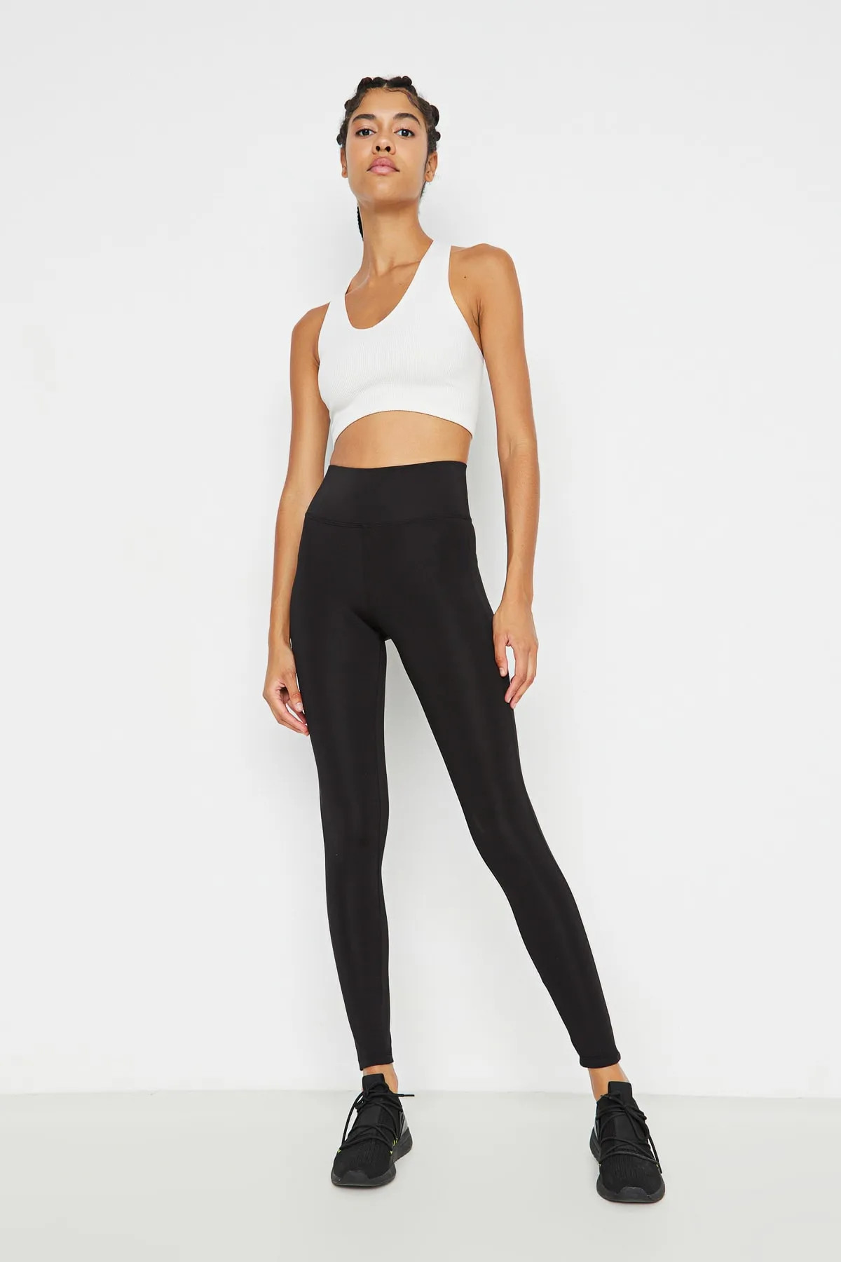 Trendyol Collection Sport-Leggings - Schwarz - Hoher Bund - Trendyol | Trendyol DE