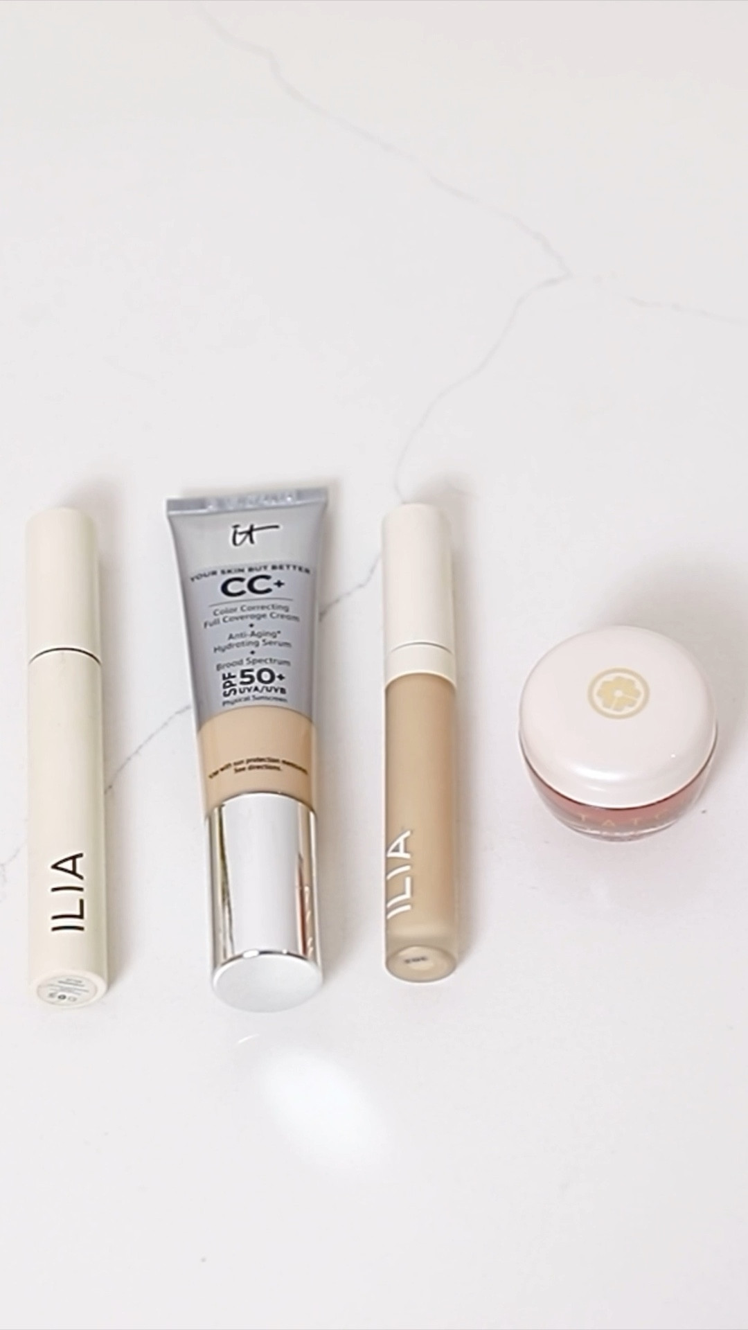 Some of My Favorite Beauty Products! These are the makeup products I love and have loved for a few years! 

I currently am not using the IT Cosmetics CC as I stopped using it before trying to get pregnant with our second baby whom I am still breastfeeding. In the IT Cosmetics CC I wear the color fair and light. I wear fair when I’m not tan with a fake tan.

The foundation I wear at the moment is the Ilia Super Serum Skin Tint SPF 40 in the color Formosa. 

I’ve linked more of my favorite beauty finds from Sephora (most are Clean at Sephora).  

Top Makeup Picks, Beauty Favorite Finds, foundation, mascara, concealer, lip mask

#LTKSeasonal #LTKFindsUnder50 #LTKBeauty