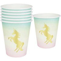 Unicorn Party Cups | Birthday Plates Decor Rainbow Magical | Etsy (US)