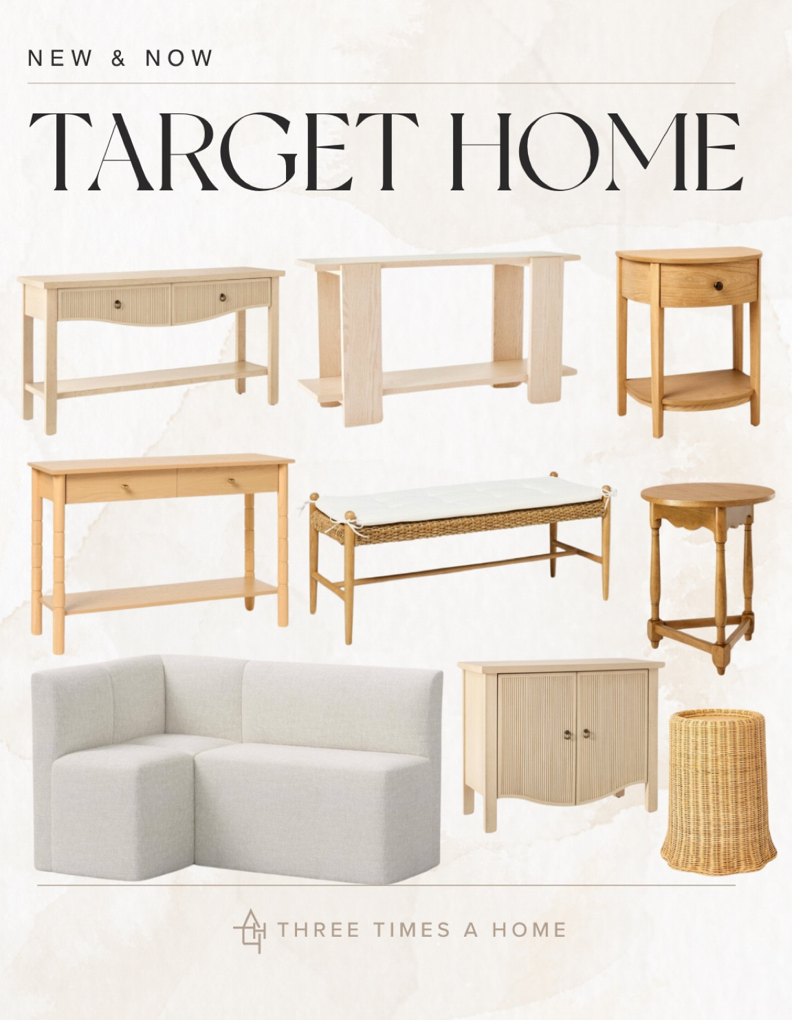Target does it again! 🎯✨ Sharing my favorite pieces from their new furniture collection—chic, functional, and so budget-friendly. 

#LTKHome #LTKSeasonal #LTKStyleTip