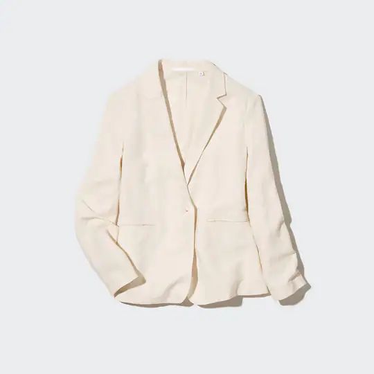 Linen Blend Jacket | UNIQLO (UK)