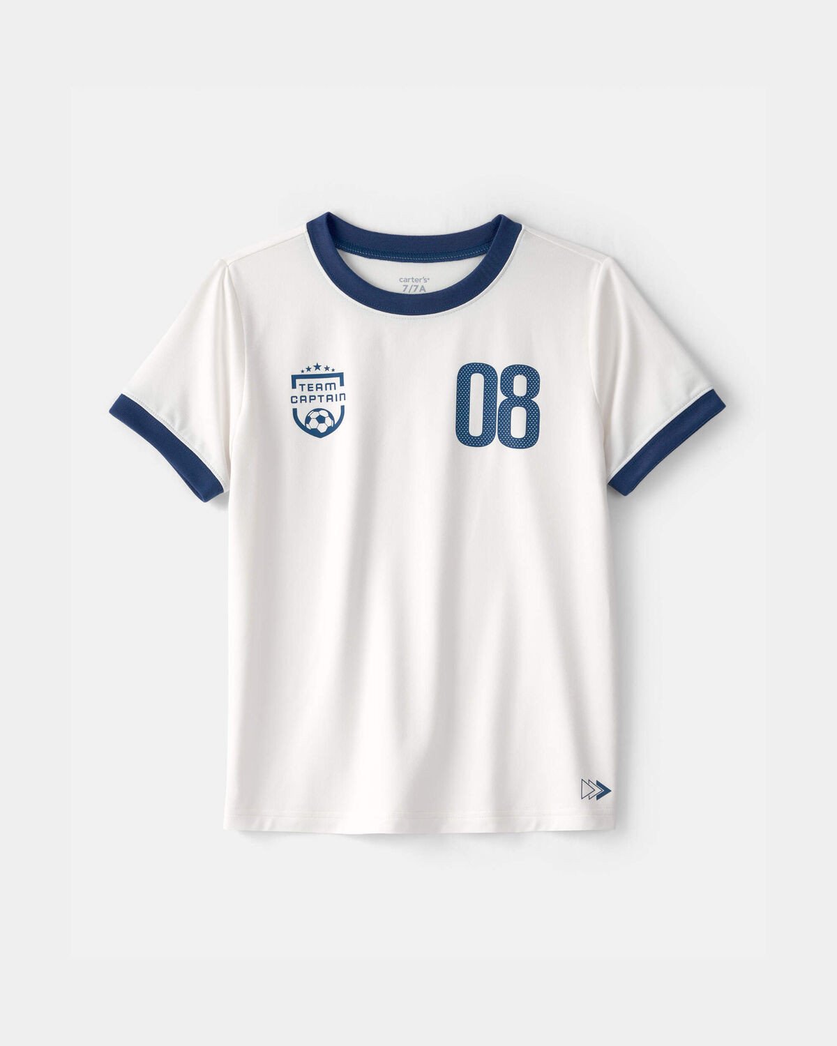 Boys 'Team Captain' Active Graphic Tee - White | Carter's Inc