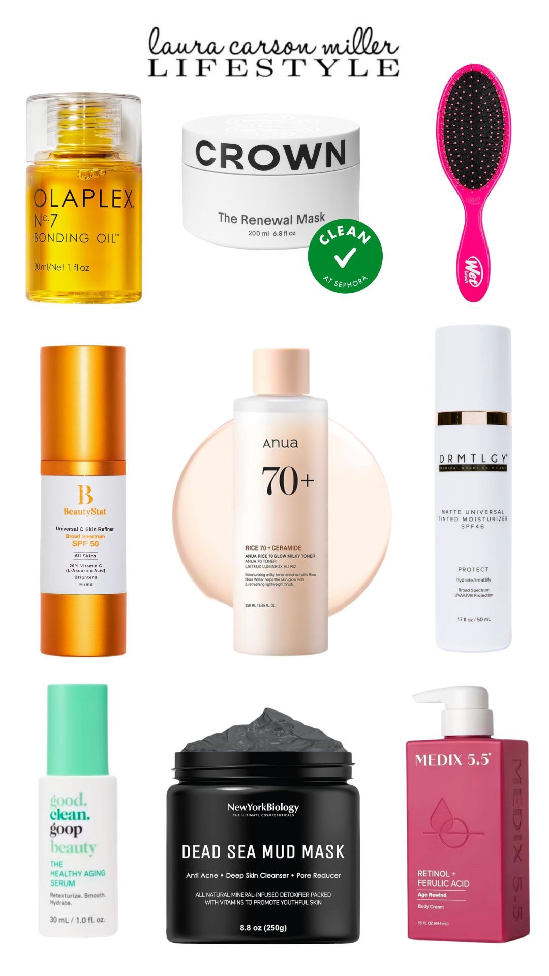 Fab beauty finds for your hair and skin. Spring is the perfect time to upgrade your daily (and nightly!) routine so your natural beauty shines through!
Beauty, beauty routine, spring beauty m, hair care, skin care, masks, serums, wet brush, vitamin c, spf, Laura carson miller, tinted moisturizer 

#LTKFindsUnder50 #LTKFindsUnder100 #LTKBeauty