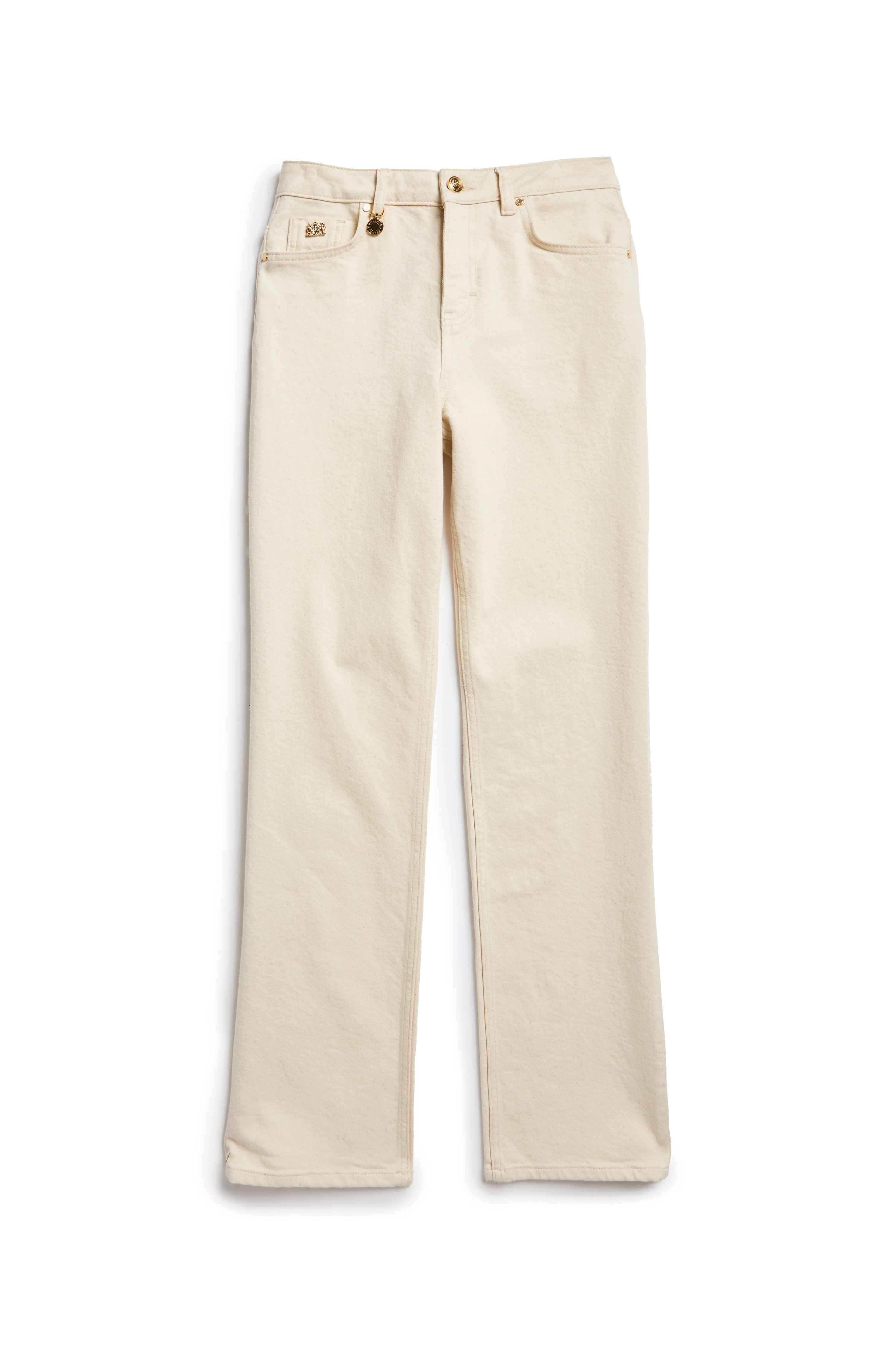 Classic Straight Jean (Oatmeal) | Holland Cooper