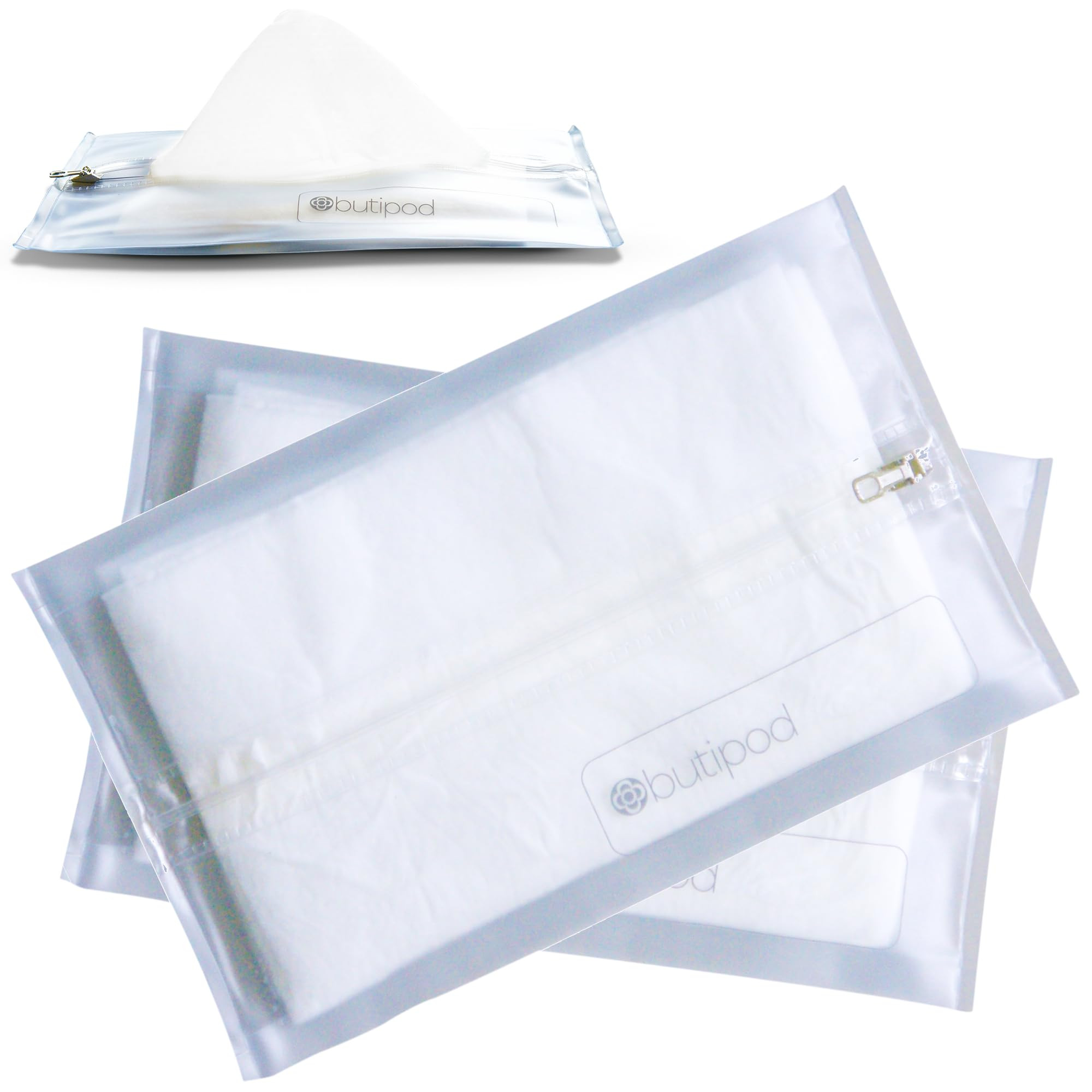 Butipods Reusable Travel Wipes Case - Portable Moisture-Retaining Pouch, Slim Holder and Convenie... | Amazon (US)