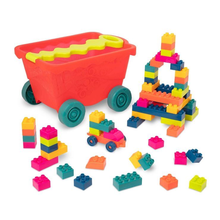 B. toys Building Blocks and Wagon Little BlocWagon | Target