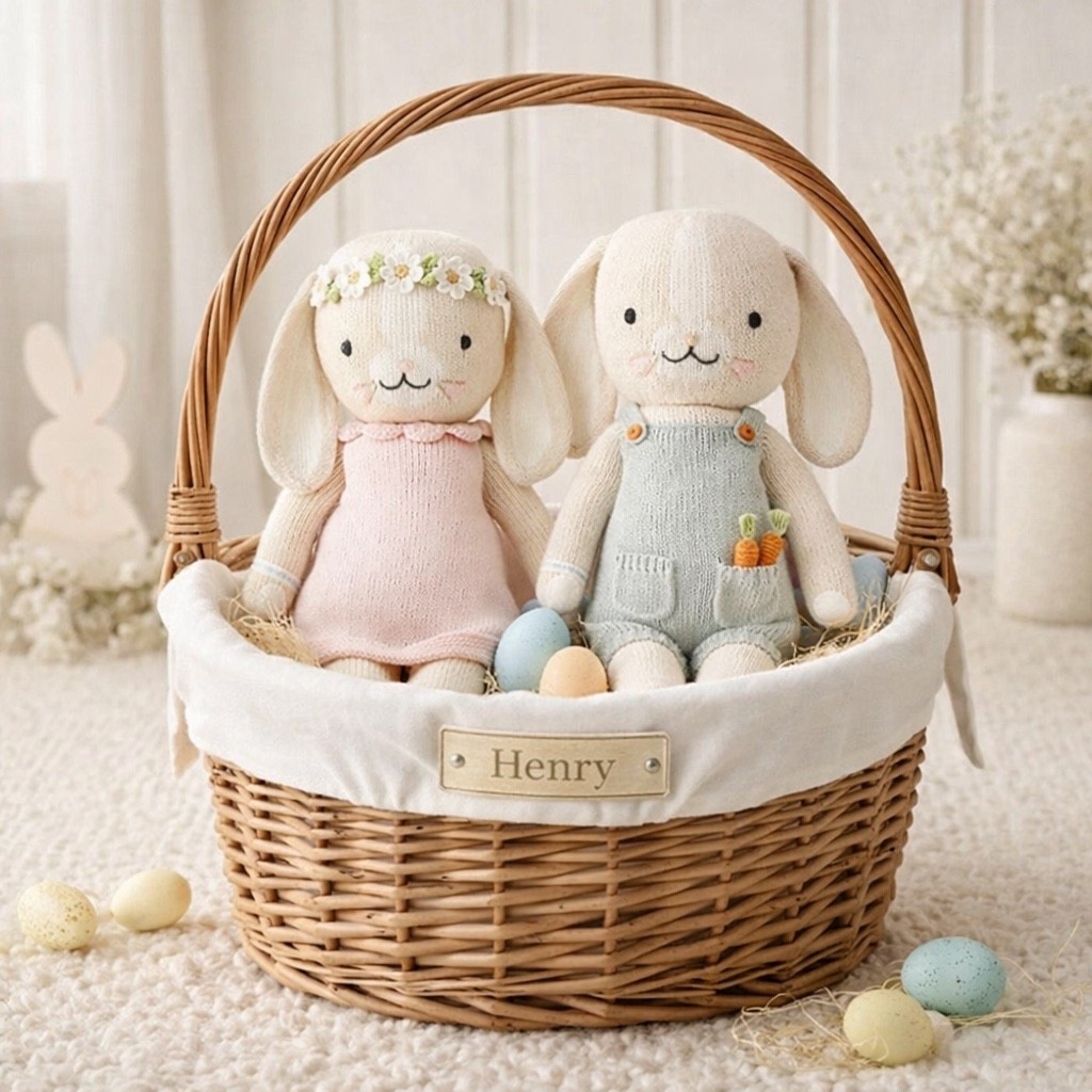 If you’re adding something special to your little one’s Easter basket this year… make it meaningful 🐰

These adorable knit bunnies are from Cuddle + Kind, and every doll purchased helps provide 10 meals to children around the world.

A sweet stuffed animal for your child + a beautiful cause that gives back. 🤍

Shop them in my LTK.


#LTKmomlife #LTKFestival #LTKBaby