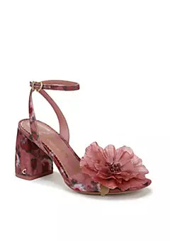 Aria Flower  Heeled Sandals | Belk