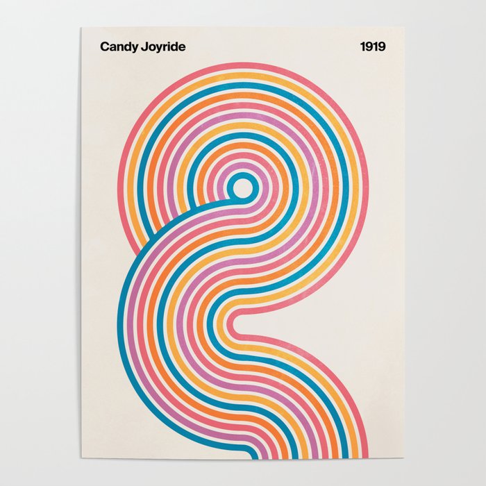 Candy Joyride Poster | Society6