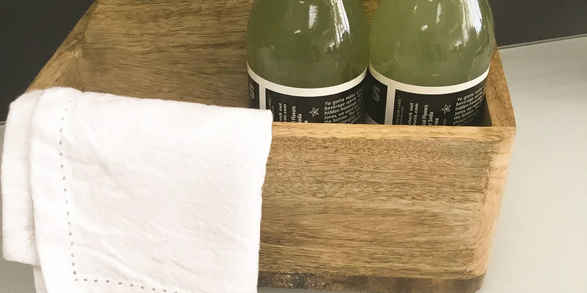 Golden Bottle Opener w/ White Marble Handle | Linen & Clove