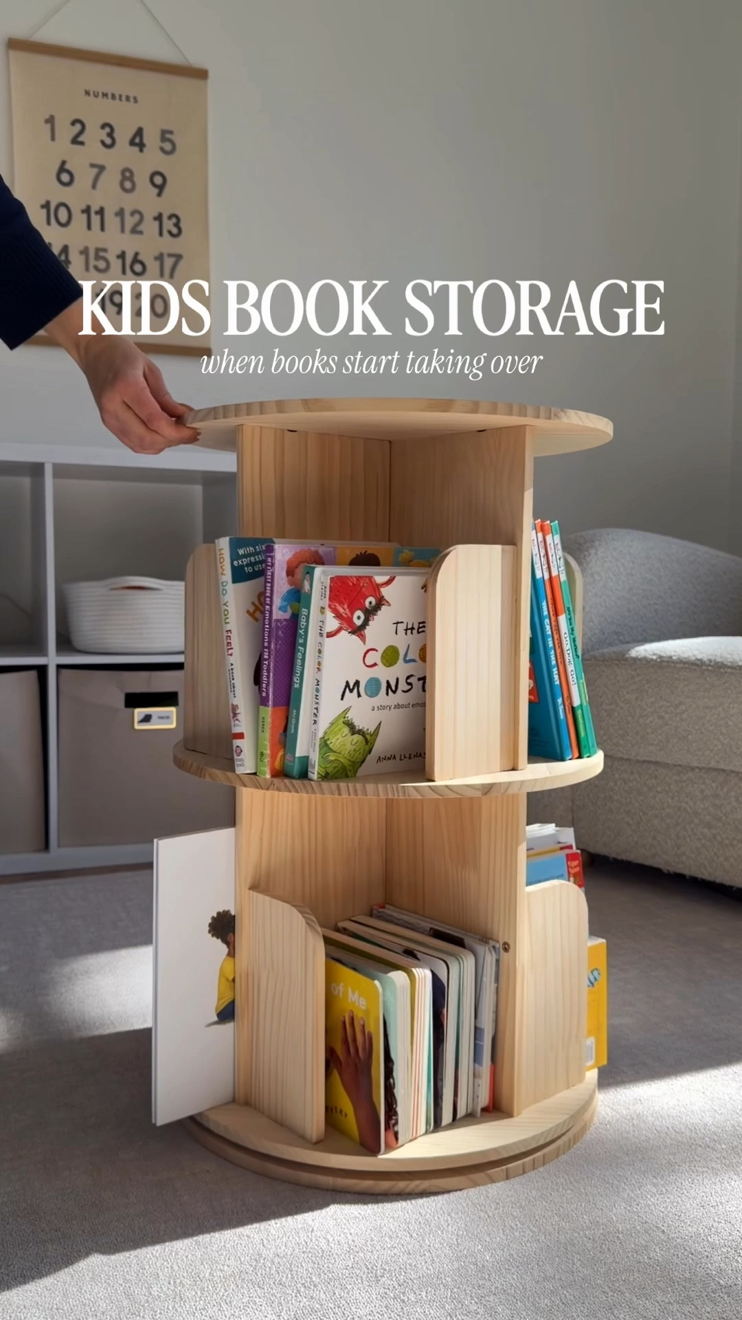 The perfect solution for all those baby and toddler books!!! Holds so much and so easy to see everything

#LTKmomlife #LTKBaby #LTKKids