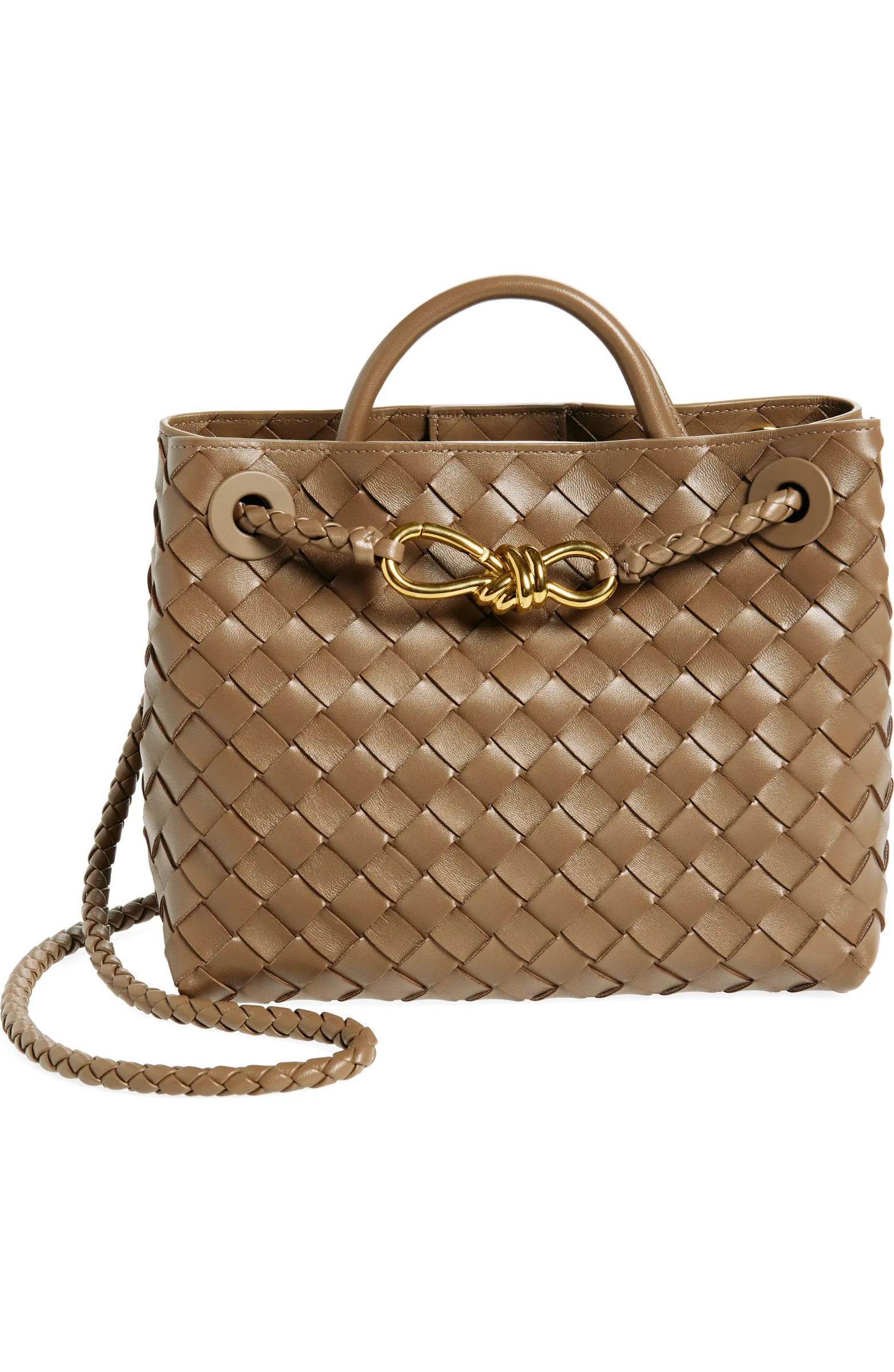 Small Andiamo Intrecciato Shoulder Bag | Nordstrom