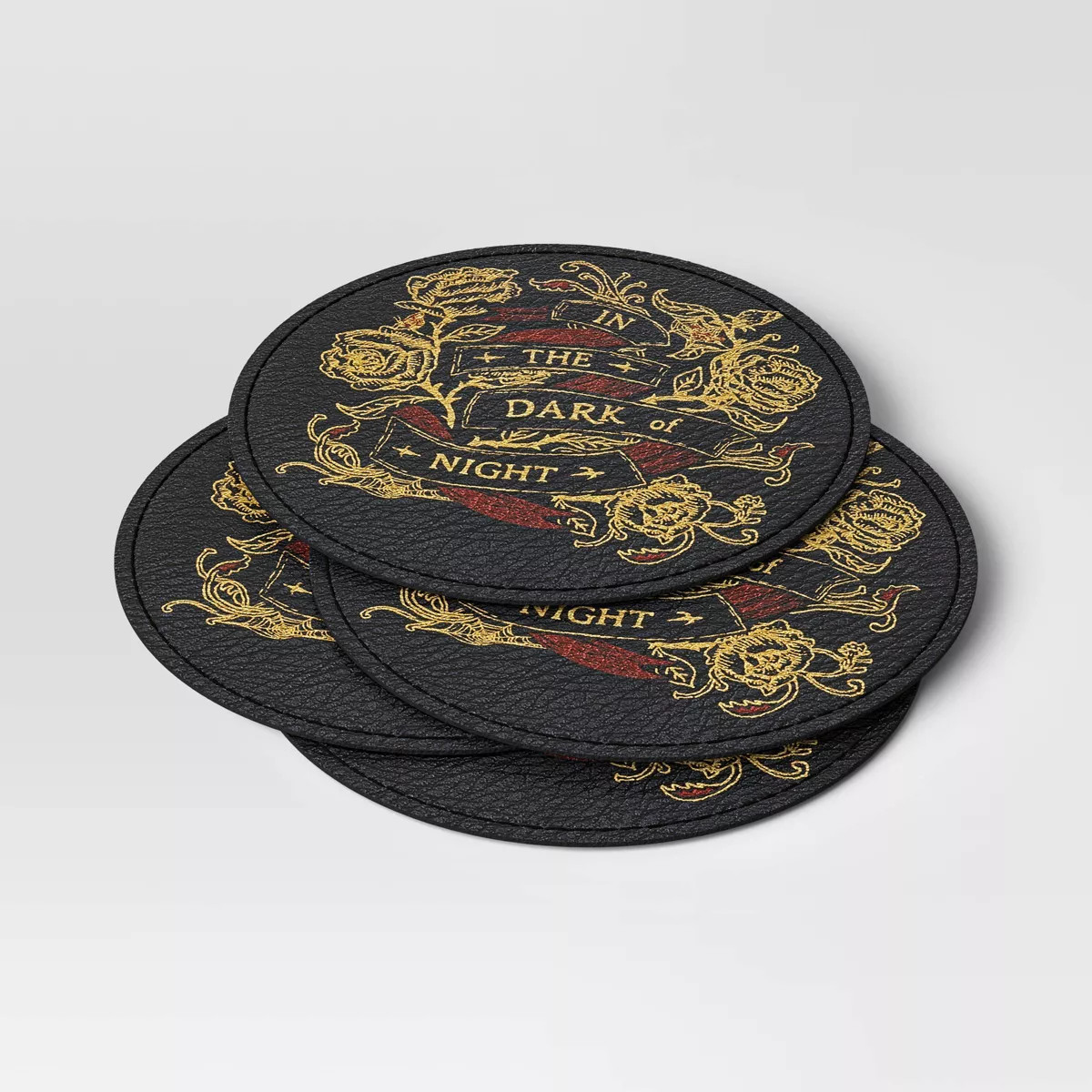 4pc Halloween Phrase Coasters - Threshold™ | Target