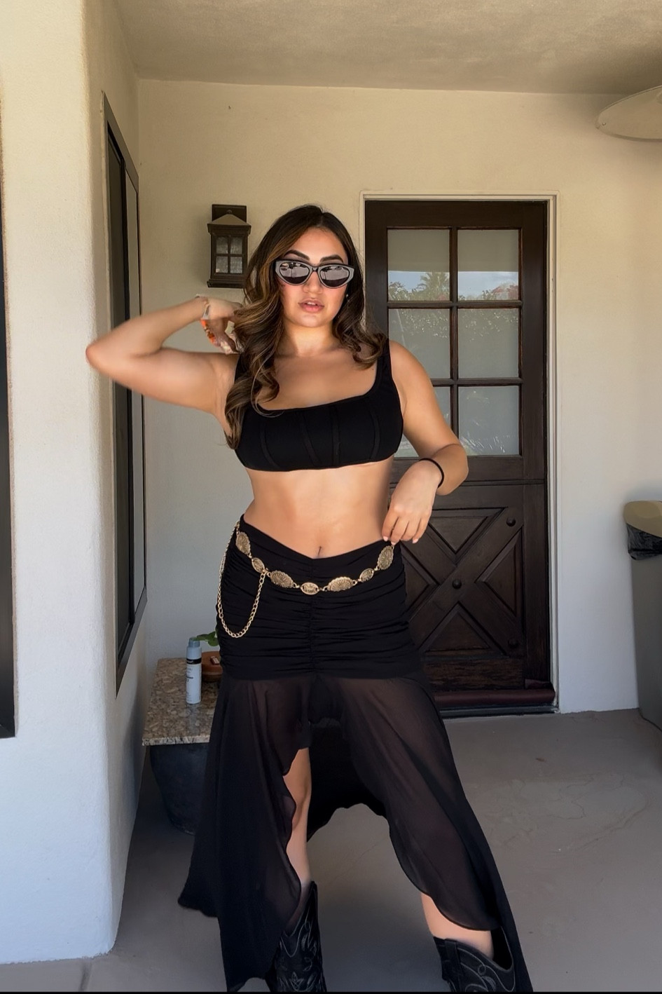 Festival Outfit worn at Coachella 🫶 obsessed with this skirt from majorelle 

#festivaloutfit #festivalclothes

#LTKSeasonal #LTKTravel #LTKFestival