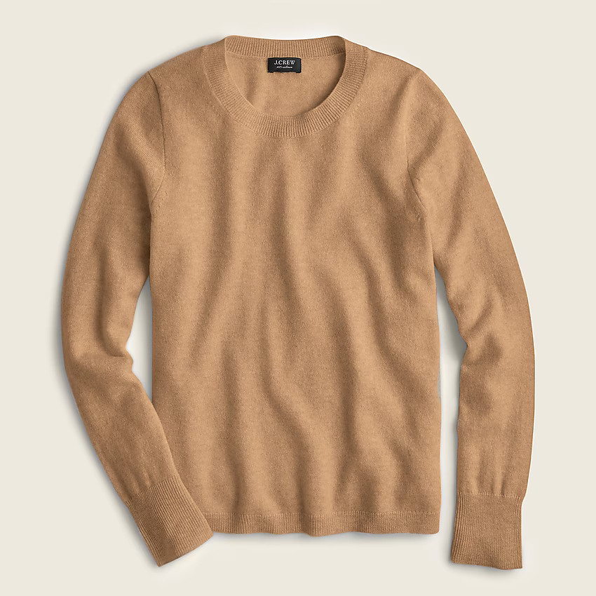 Cashmere slim-fit crewneck sweater | J. Crew US