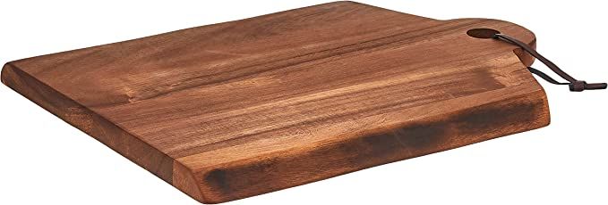 Rachael Ray Pantryware Wood Cutting Board With Handle/ Wood Serving Board With Handle - 14 Inch x... | Amazon (US)