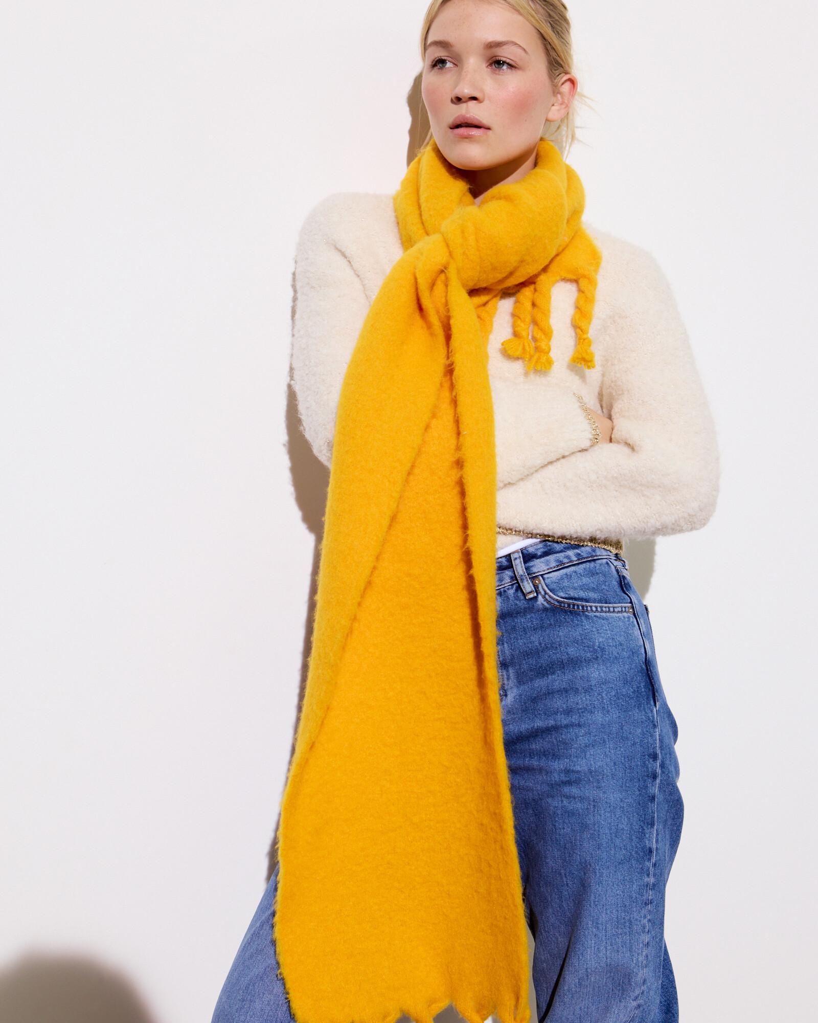 Twist Tassel Heavyweight Scarves | Oliver Bonas | Oliver Bonas (Global)