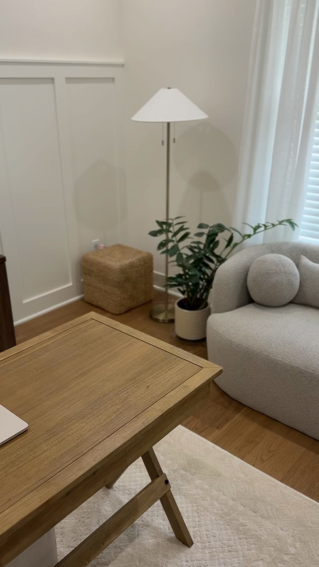 Sharing my home office and everything in here is so worth it 🤍 The Ludlow media console, boucle sofa and office chair are all on sale during Way Day right now through April 27th — linking everything here so you can shop the full look.

#LTKSaleAlert #LTKHome