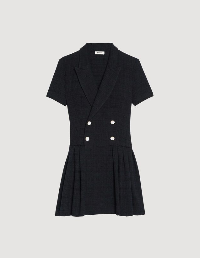 Short tweed coat dress | Sandro Paris (US)