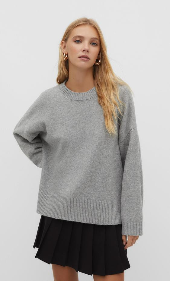 Soft-touch knit sweater | Stradivarius (UK)