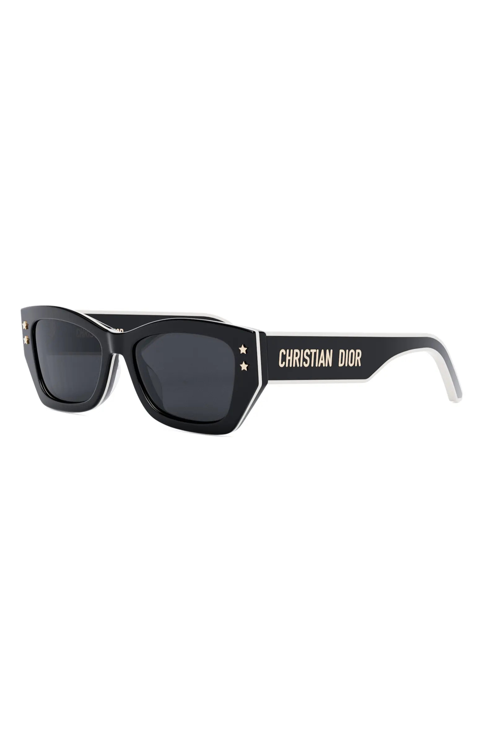 'DiorPacific S2U 53mm Square Sunglasses | Nordstrom