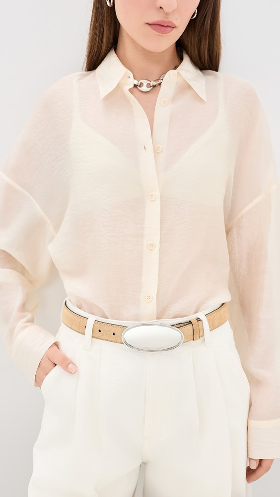 Oval Plaque Belt | Shopbop