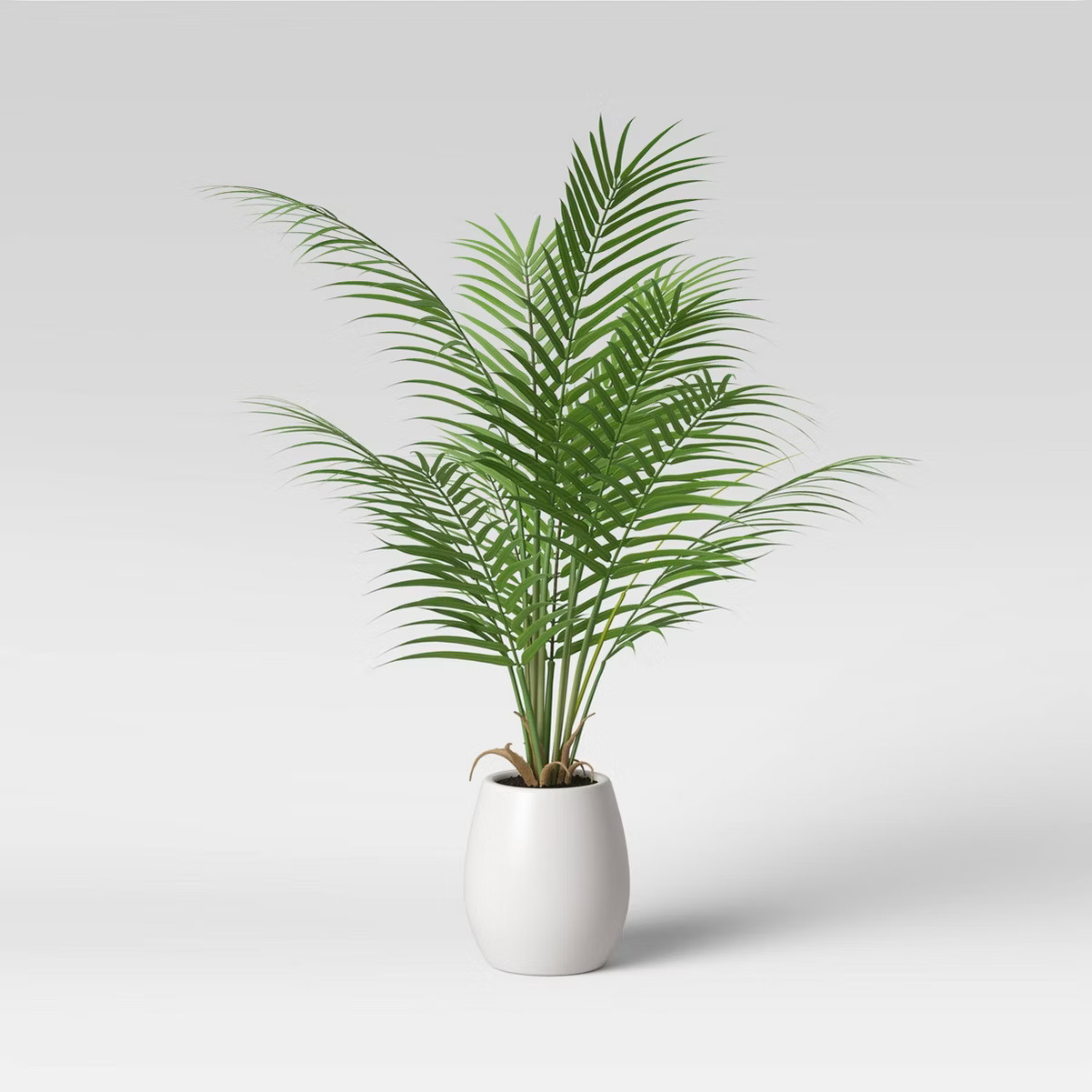 Faux Mini Palm Tree in Pot White/Green - Opalhouse™ | Target
