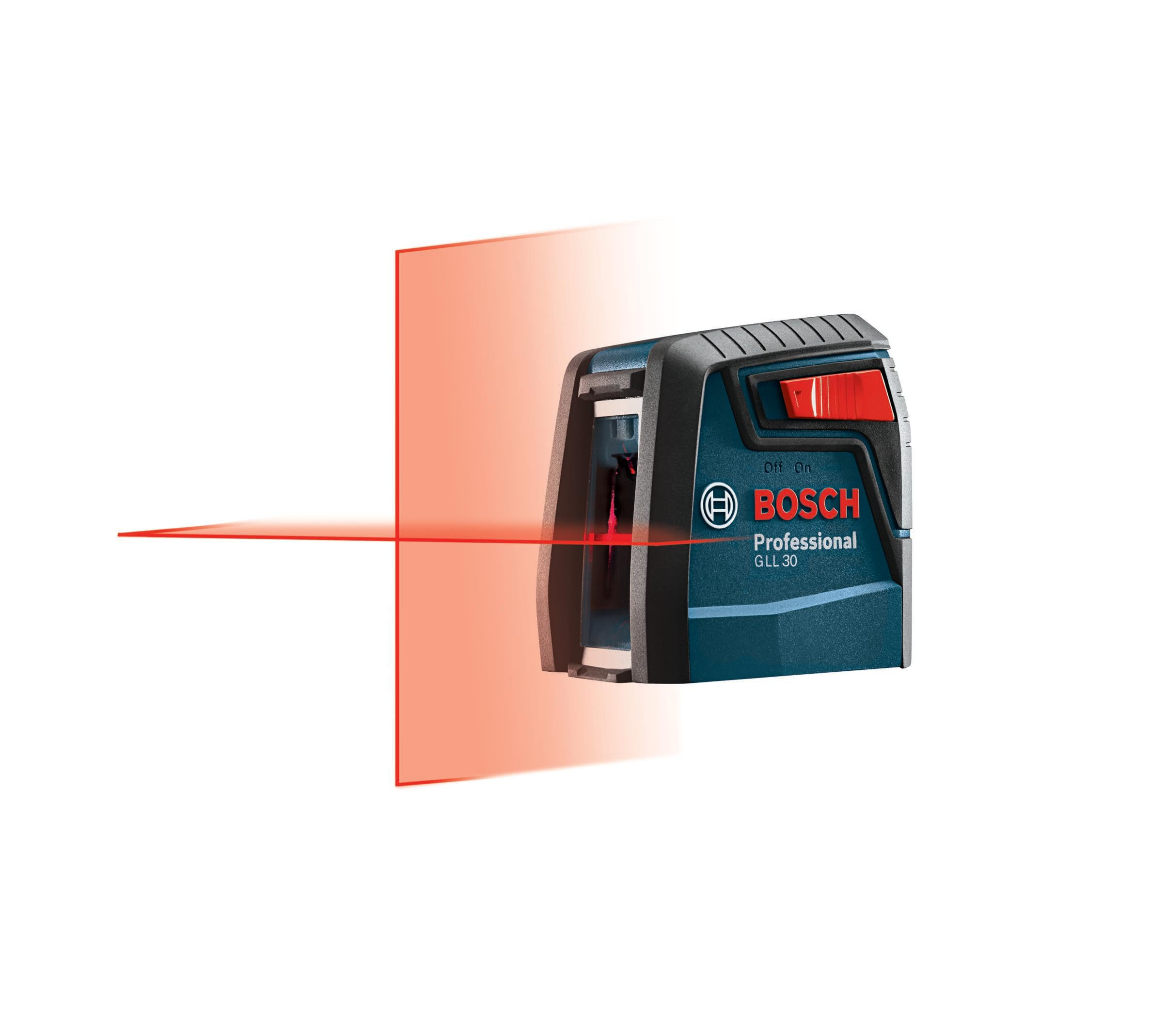BOSCH GLL 30 30 FT Self-Leveling Cross-Line Laser, Includes 2 AA Batteries & Flexible Mounting De... | Amazon (US)