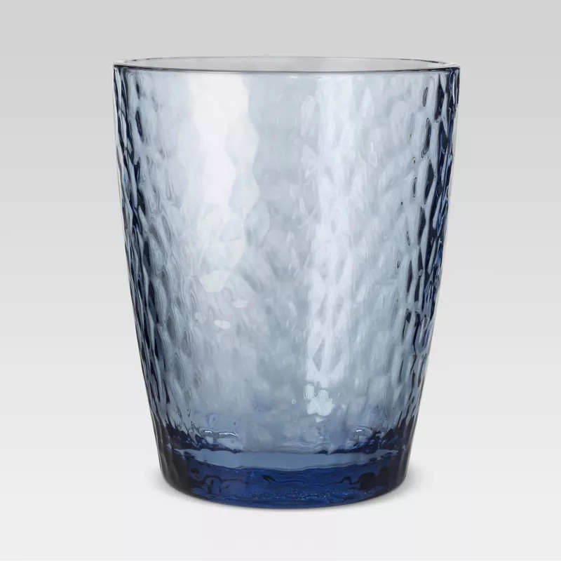 Plastic Textured Short Tumbler 13oz Blue - Threshold™ | Target