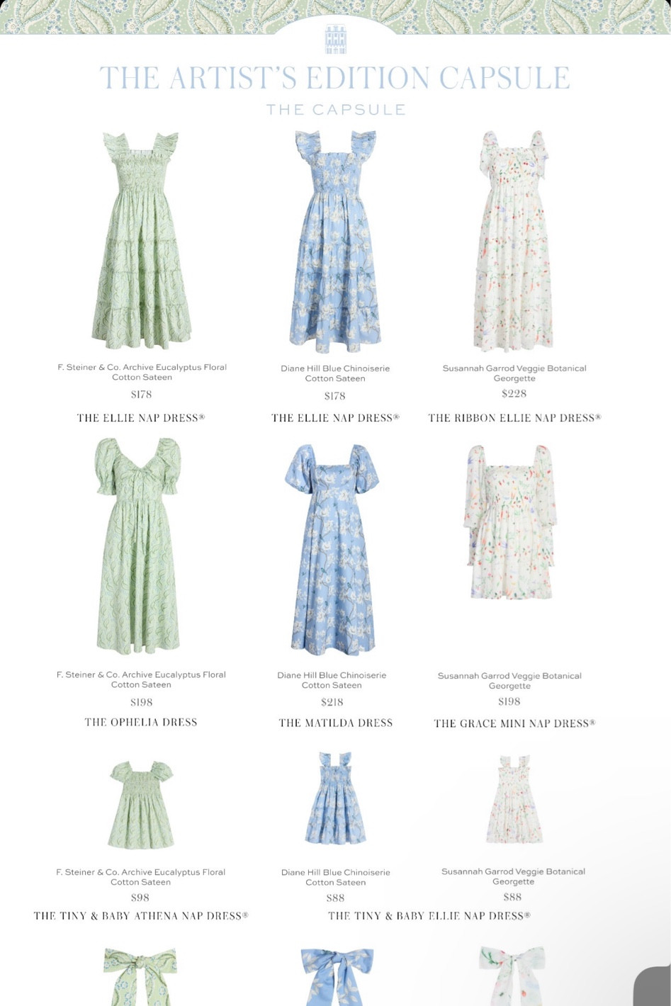 Hill House just released an artist edition! 
Hill house home / nap dress / hill house summer / summer outfit 

#LTKSeasonal #LTKStyleTip