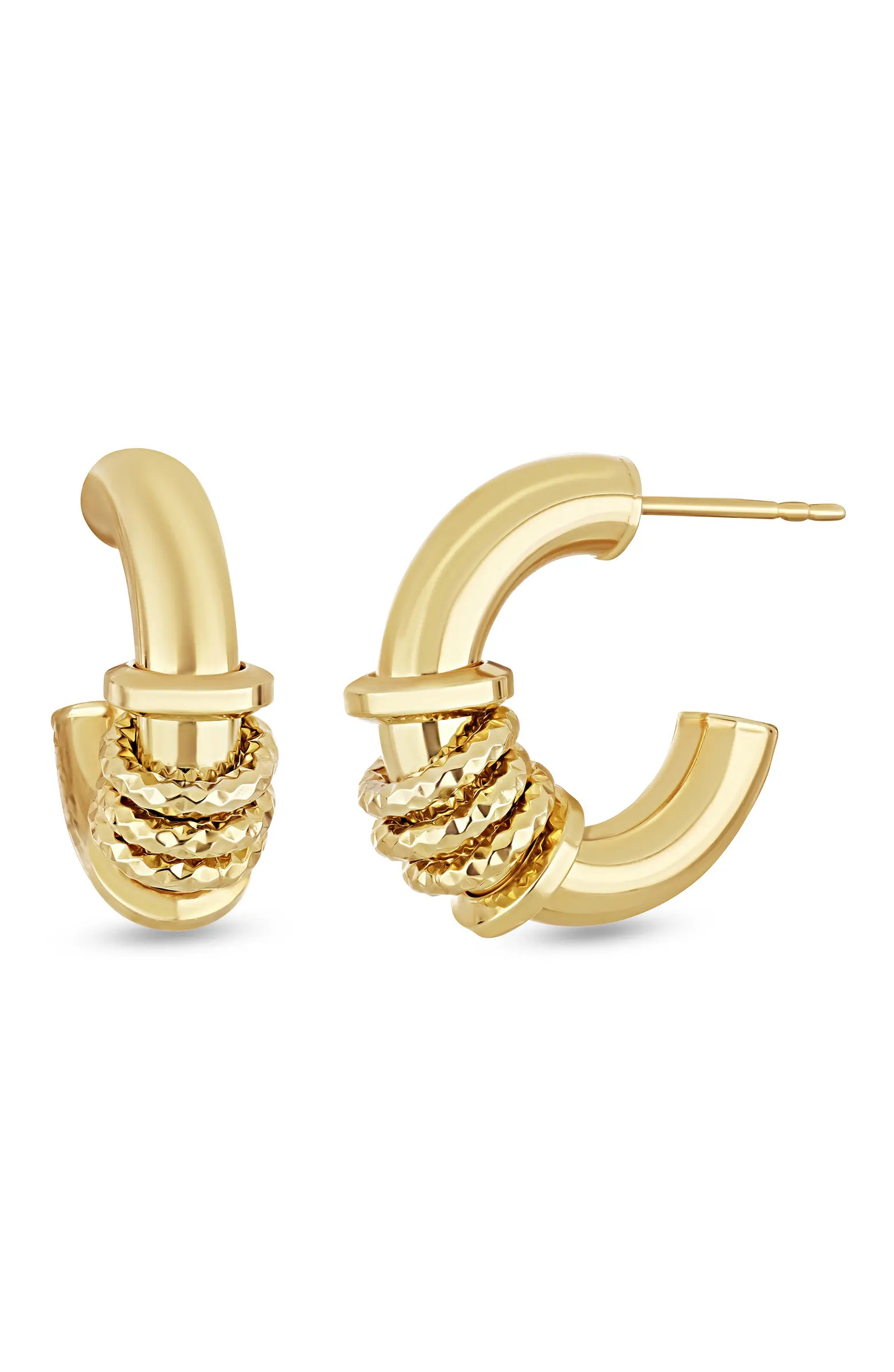 14K Gold Hoop Earrings | Nordstrom