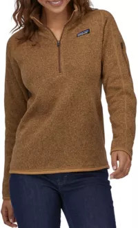 Patagonia Women's Better Sweater 1/4 Zip Pullover | Dick's Sporting Goods