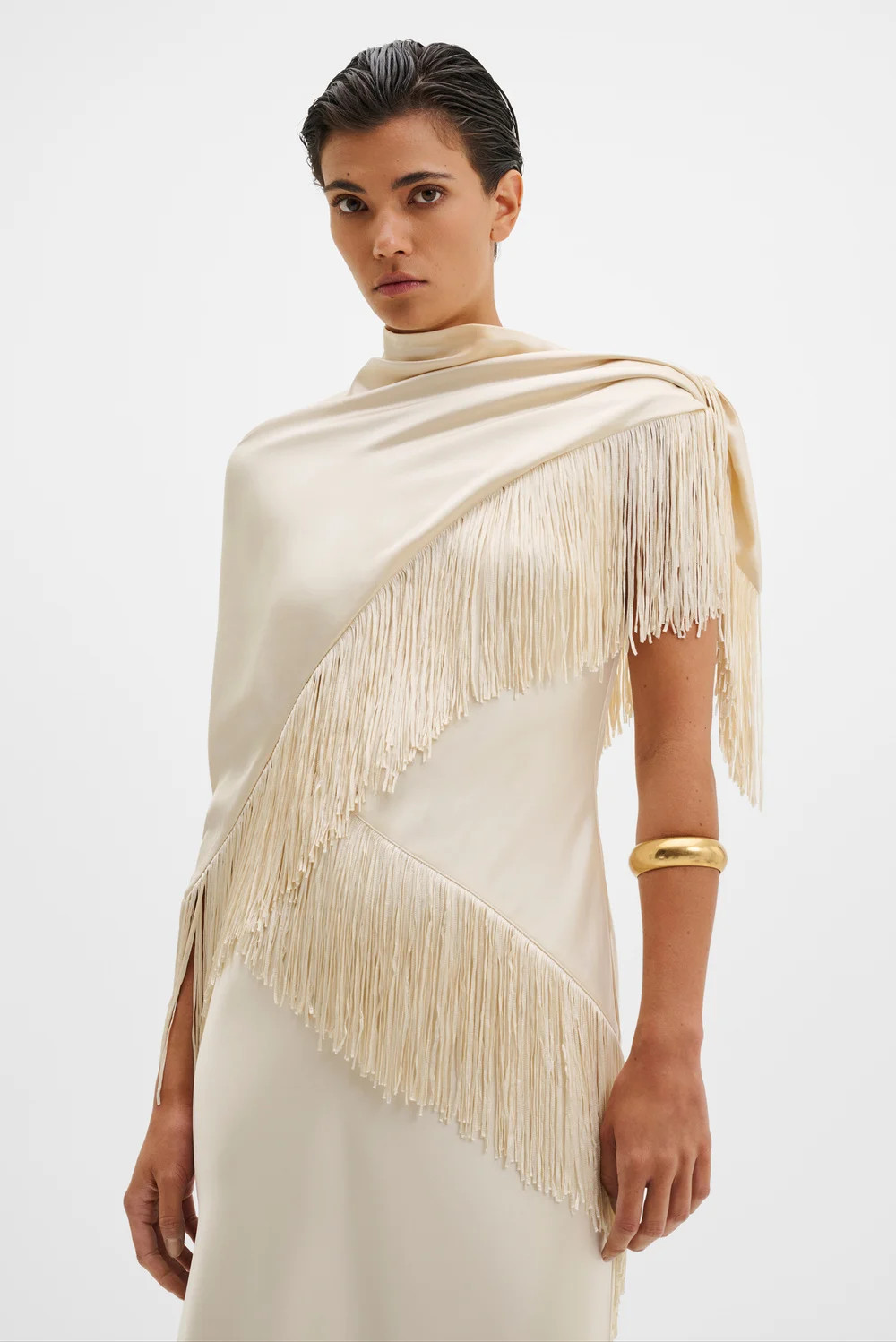 Nalia scarf - Pearl - SCARVES | Malina | Occasion designer clothing | Malina