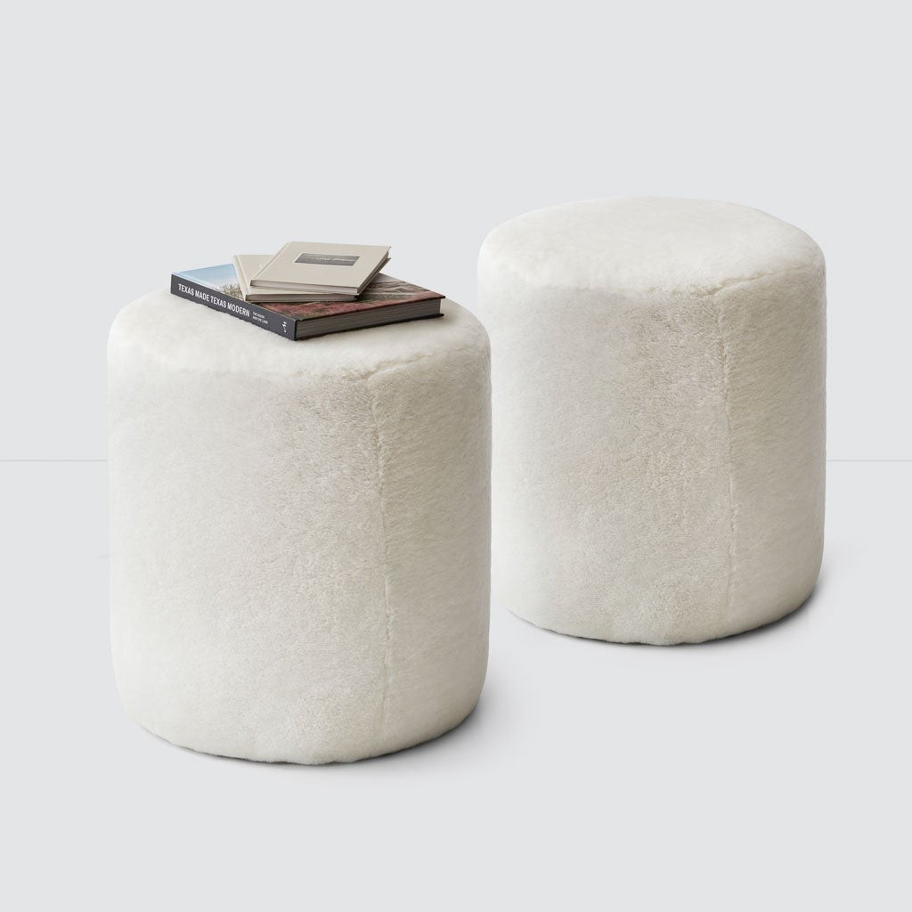 Sheepskin Ottomans & Poufs   – The Citizenry | The Citizenry