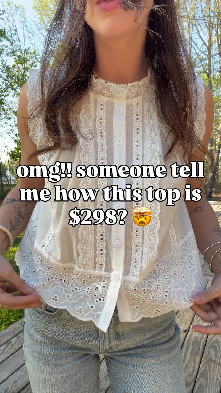 

I can’t link the jeans here, head to my IG for that info
I’m wearing the small. Looks like Doen, but it’s Amazon 🤯 I love it!!! Say “love” and I’ll get you the details 

Trust me, I love doens styles, but those prices scare the sh*t out of me, like who is buying all that?!!! This top from Amazon has the look, but that the insane price tag, plus it comes in more color options!! 

#outfits for moms in their late 30s early 40s

#LTKootd #LTKgrwm