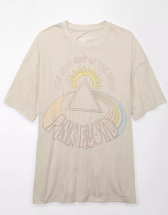 AE Oversized Pink Floyd Graphic T-Shirt | American Eagle Outfitters (US & CA)