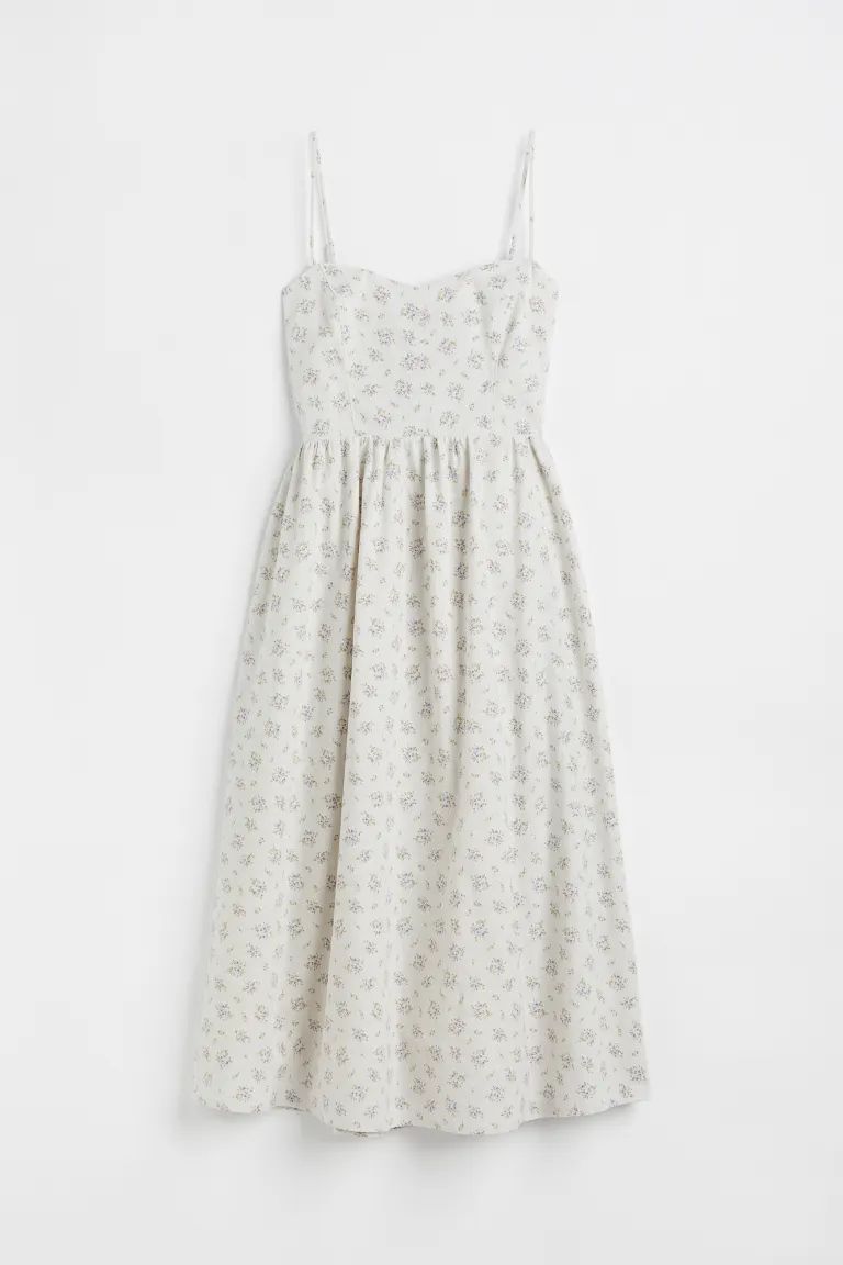 Linen-blend Dress | H&M (US)