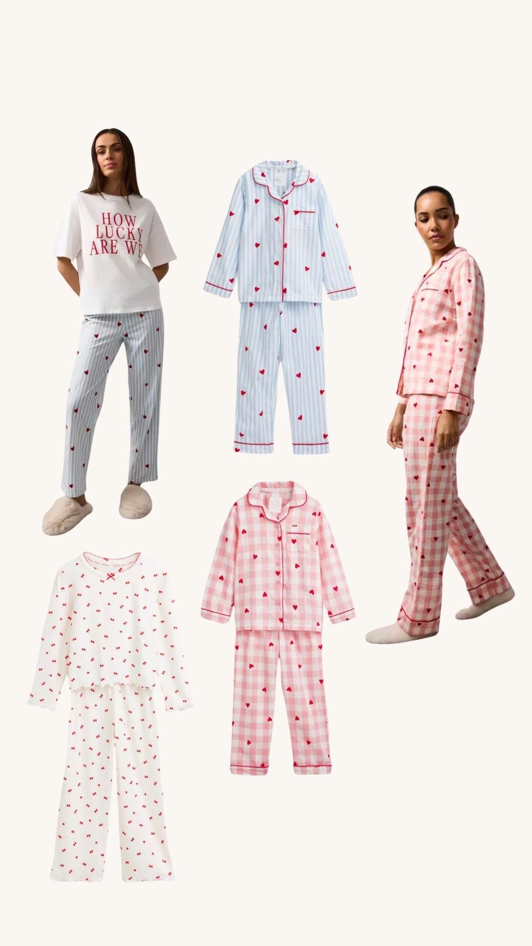 How cute are these pj’s for Valentines / Feb! The matching mini ones 🥹🥹🥹

#LTKuk #LTKkids #LTKfamily