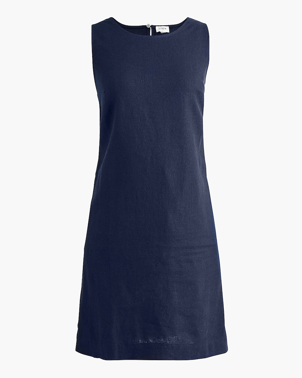 Linen-blend sleeveless mini dress | J.Crew Factory