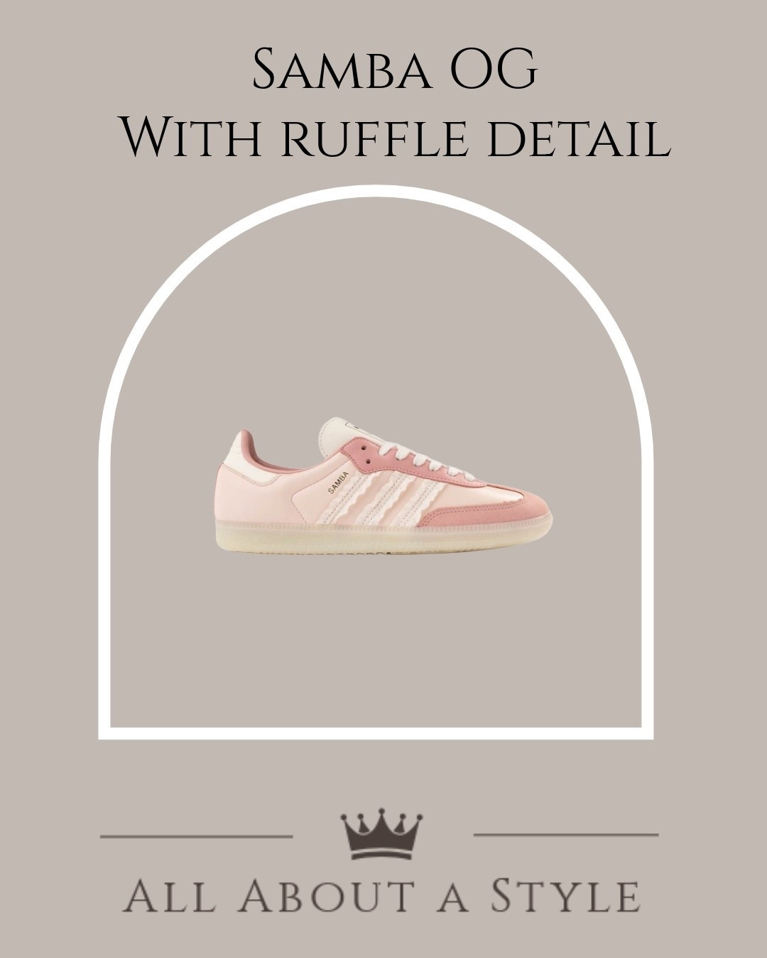 Obsessed with this softer take on a classic 🤍 
The adidas Samba OG gets the perfect feminine update with delicate ruffle 3-Stripes while still keeping that timeless retro edge. The kind of sneaker that goes with literally everything—denim, dresses, athleisure… it just works.

Tap to shop these now before they sell out!

Tap the link to shop + size up your sneaker game

#LTKFinds #LTKStyle #LTKShoes #adidasSamba #SambaOG #SneakerStyle #SneakerheadStyle #EverydayOutfits #OOTDFashion #StreetStyleInspo #Sneakers