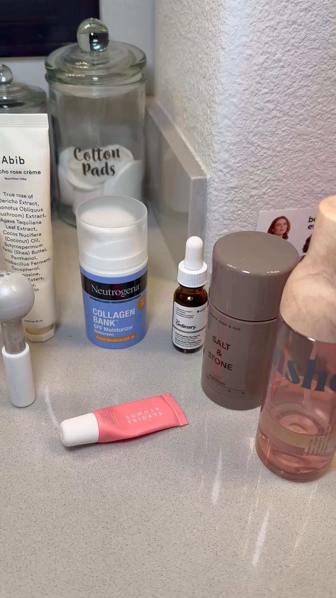 Morning skincare routine 🎀✨🤍

#LTKHome #LTKBeauty #LTKOver40