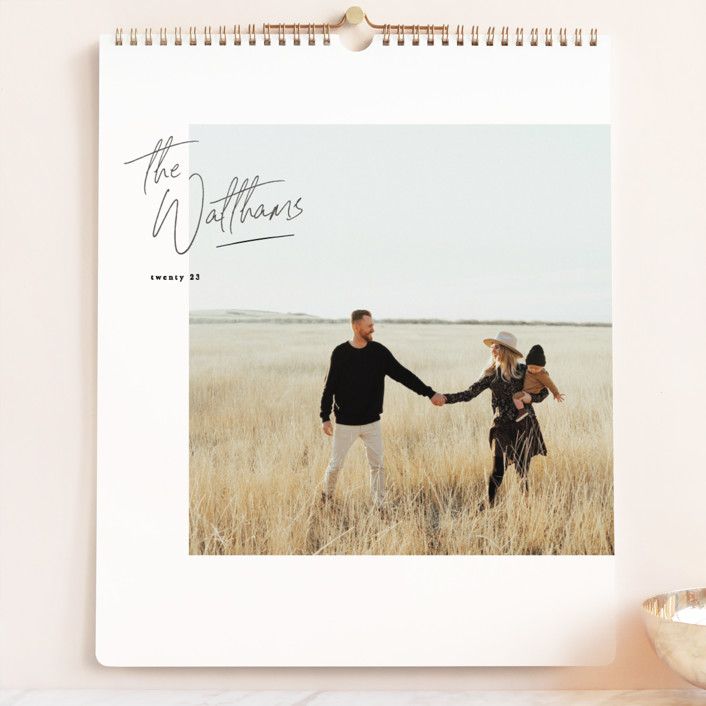 "modern note" - Customizable Photo Calendars in Black by Creo Study. | Minted