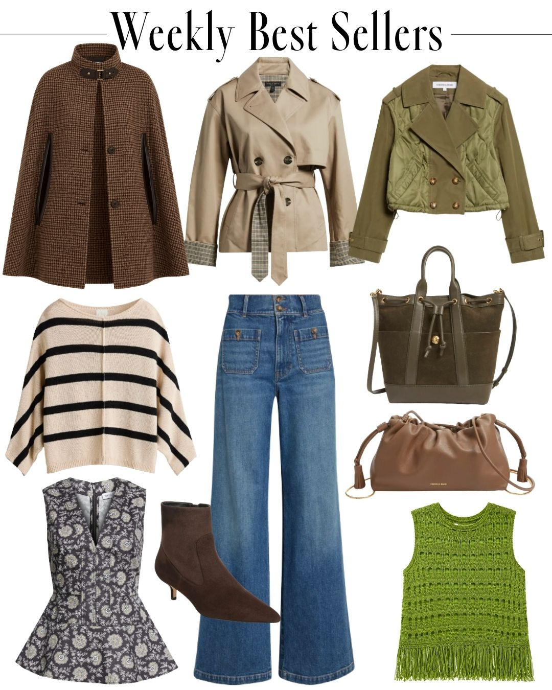 ✨ This week's best sellers are proof that timeless style always wins. You invested in some beautiful fall staples—from elevated layers and classic denim to chic shoes, handbags, and everyday essentials you'll wear on repeat all season long.

These are the pieces that build a wardrobe, not just an outfit. Thank you for shopping with me and trusting my picks! 🤎 If you missed any of this week's favorites, now's your chance to grab them before they're gone.

Tap to shop this week's best sellers! 🍂 #LTKStyle #WeeklyBestSellers #FallWardrobe #ClassicStyle #CapsuleWardrobe #LTKFinds 

 #LTKootd #LTKSeasonal #LTKOver40