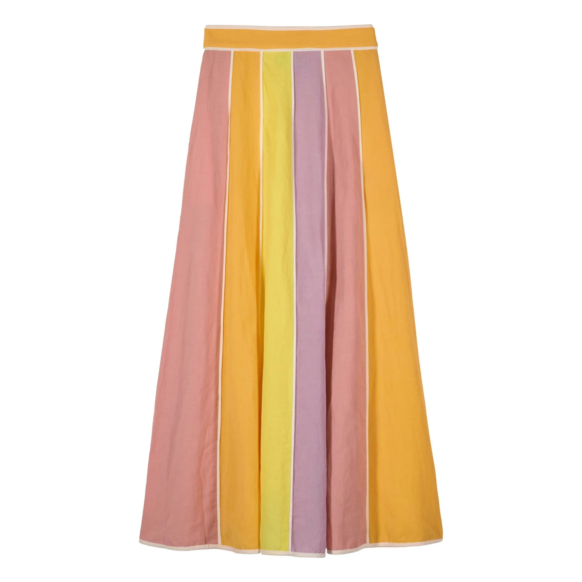 Sao Paulo Rainbow skirt | Orange | Smallable