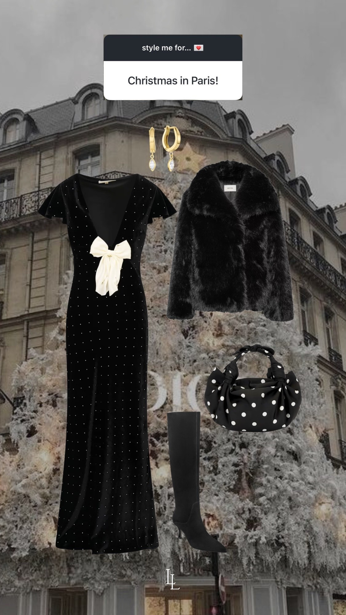 Outfit inspo for Christmas in Paris! This loveshackfancy dress is stunning

#LTKSeasonal #LTKootd